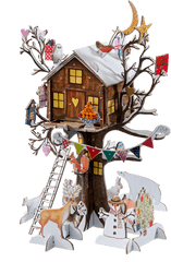 Download Hd Advent Calendar - Adventskalender Baumhaus Png