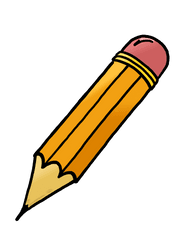 Pencil And Paper Clipart - Pencil Clipart Png