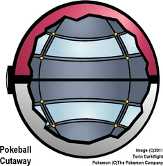 Pokeball Cutaway U2014 Weasyl - Circle Png