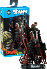 Spawn Color Tops Action Figure - Spawn Rebirth Figure Png