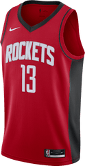 Youth Houston Rockets Nike Russell - Rockets 2019 Jerseys Png