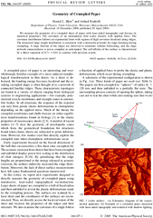 Pdf Geometry Of Crumpled Paper Arshad Kudrolli - Academiaedu Discovery Of Achilles On Skyros Png