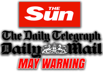 Daily Mail And The Telegraph Look - Sun Newspaper Png