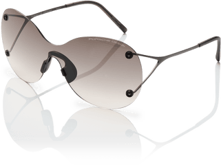 Download Porsche Design Sunglasses - Aviator Sunglass Png Rimless