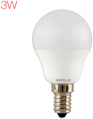 Adore Led 3 W Ball Bulb Diode Light - Ball Electric Led Png