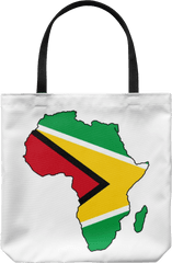 Download Africa Guyana Tote Bag - Africa Continent Map Png