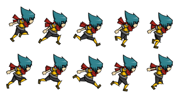 Computer Sprite Figure Character Fictional 2D Animation - Free PNG