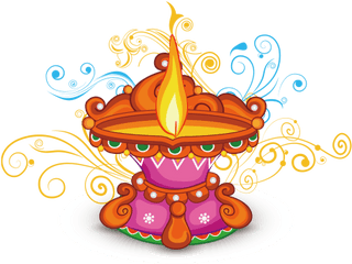 Png Image With Transparent Background - Indian Oil Lamp Png