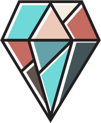 Download Hd Diamond Abstract Shapes Geometric Kpop - Shapes Of Geometry Diamond Png