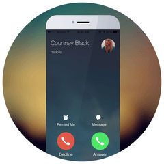 Screenphone Png - Dlpngcom Incoming Call Png Hd Download