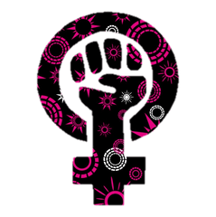 Black Feminism Symbol Png Image - Feminist Symbol Png