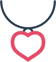 Jewelery Love Necklace Valentine Valentines Day Icon Png Logo