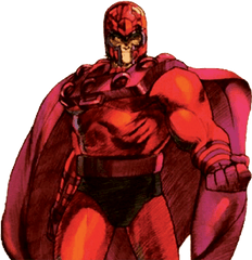 Favorite Villains Edition - Marvel Vs Capcom 2 Magneto Png