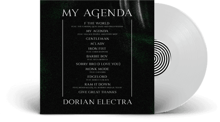 My Agenda T - Shirt U0026 Vinyl Bundle Clear U2013 The Hyv Dorian Electra My Agenda Vinyl Png
