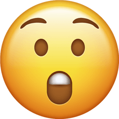 25 Fun Surprised Emoji Png Smiley - Transparent Background Surprised Emoji Png