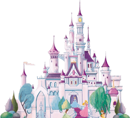 Disney Castle Clipart Transparent - Disney Princess Castle Png