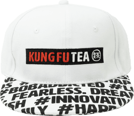 Kungfuonwhite Kung Fu Tea - Baseball Cap Png