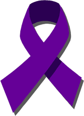 Purple Awareness Ribbon Png Photos - Domestic Violence Ribbon