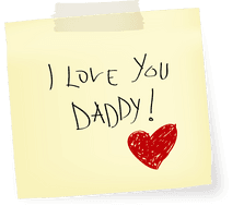 Love Fathers Father Day Heart Free Download Image - Free PNG