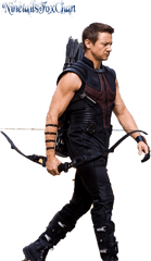 Free Transparent Png Images Icons - Jeremy Renner Hawkeye Arms