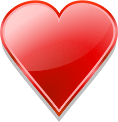 Red Heart Emoji Png Image Transparent - Heart