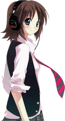 Pin - Anime Girl Cool Png