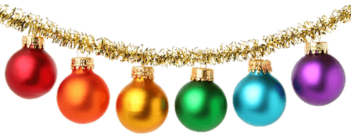 Picture Christmas Colorful Bauble Download HD - Free PNG
