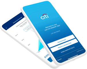 Digital Services - Citi Mobile App Png