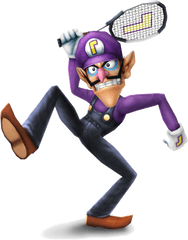 Download Hd Waluigi Png Transparent - Super Smash Bros Waluigi Png