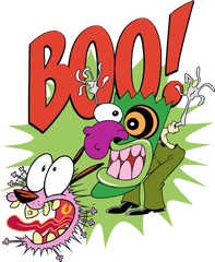 Cowardly Dog Stupid Kids T - Courage The Cowardly Dog Scared Png