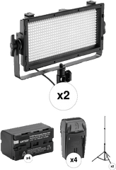 Led Lights Used By Hd Toronto Camera Crews - Blackmagic Video Assist 5 12g Hdr Box Png