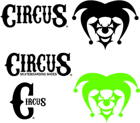 Circus Skateboarding Shoes Logo Vector - Download In Ai Circus Skateboarding Shoes Png