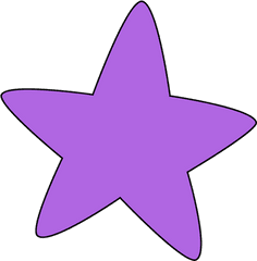 Clip Art Purple Star Png Image - Purple Star Clipart