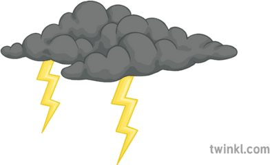 Storm Cloud Illustration - Twinkl Animated Cloud Storm Png