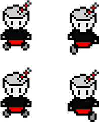 Cuphead Sprite By Evilpoisonbr - Dot Png