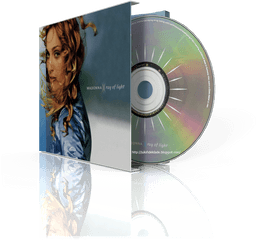 Download Cd - Madonna Ray Of Light Album Miami Cd Png