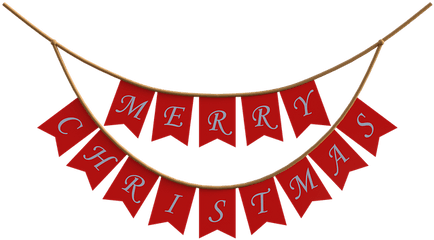 Christmas Banner Red - Free Image On Pixabay Clip Art Png