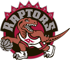 Toronto Raptors Logos History Team And Primary Emblem - Toronto Raptors Original Logo Png