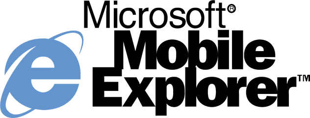 Microsoft Mobile Explorer Logo Png Transparent U0026 Svg Vector - Internet Explorer