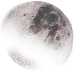 Jfk Moonshot - Full Moon Png