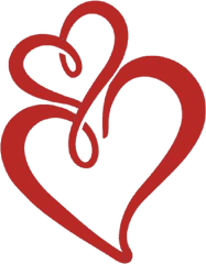 Heart Clipart No Background Free Download - Two Hearts Clip Art Png