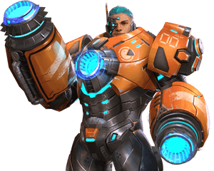 Overwatch Clone Has Some Giant Balls - Overwatch Hero Png