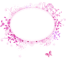 Pink Picture Frame Flower Transparent Free Transparent Image HD - Free PNG