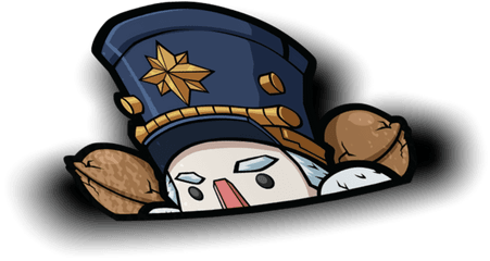 Zenyatta Nutcracker Peeker Sticker - Cartoon Png