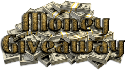 Money Giveaway - Portable Network Graphics Png