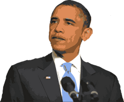 Barack Vector Obama Free HQ Image - Free PNG