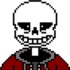 I Found With Blood Stains Pixel Art Maker - Ink Sans Face Roblox Png