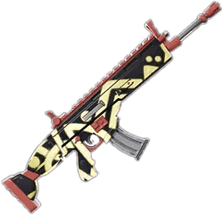 Fortnite Gun Scar Rifle Sticker By Ukasz Fs Png