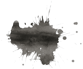 22 Black Watercolor Splatter - Black And White Color Splatter Png