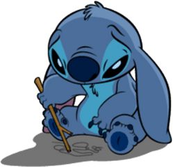 Download Stitch Sticker - Stitch I Miss You Gif Png